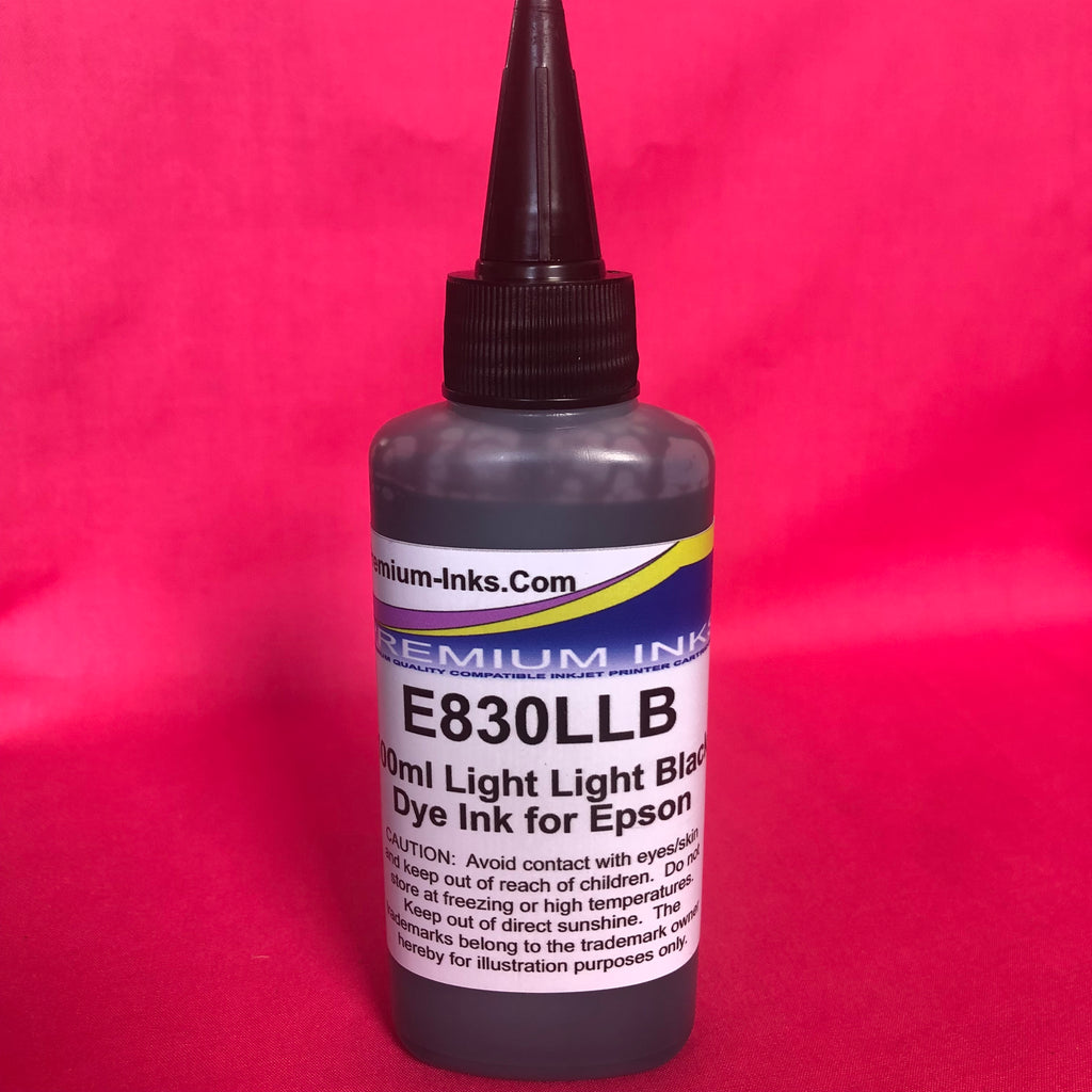 Light Light Black Dye Ink for Epson