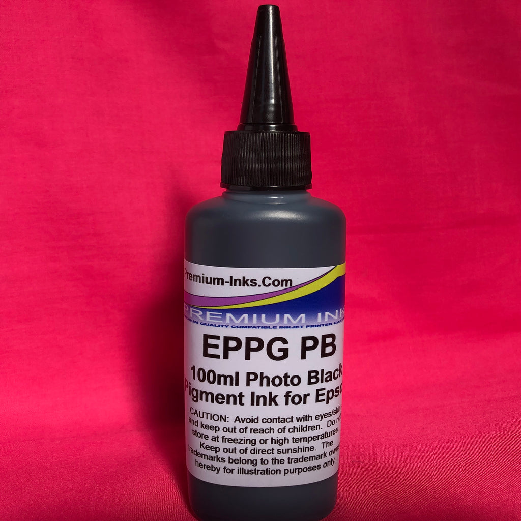 Photo Black Pigment Bottle 100ml Epson