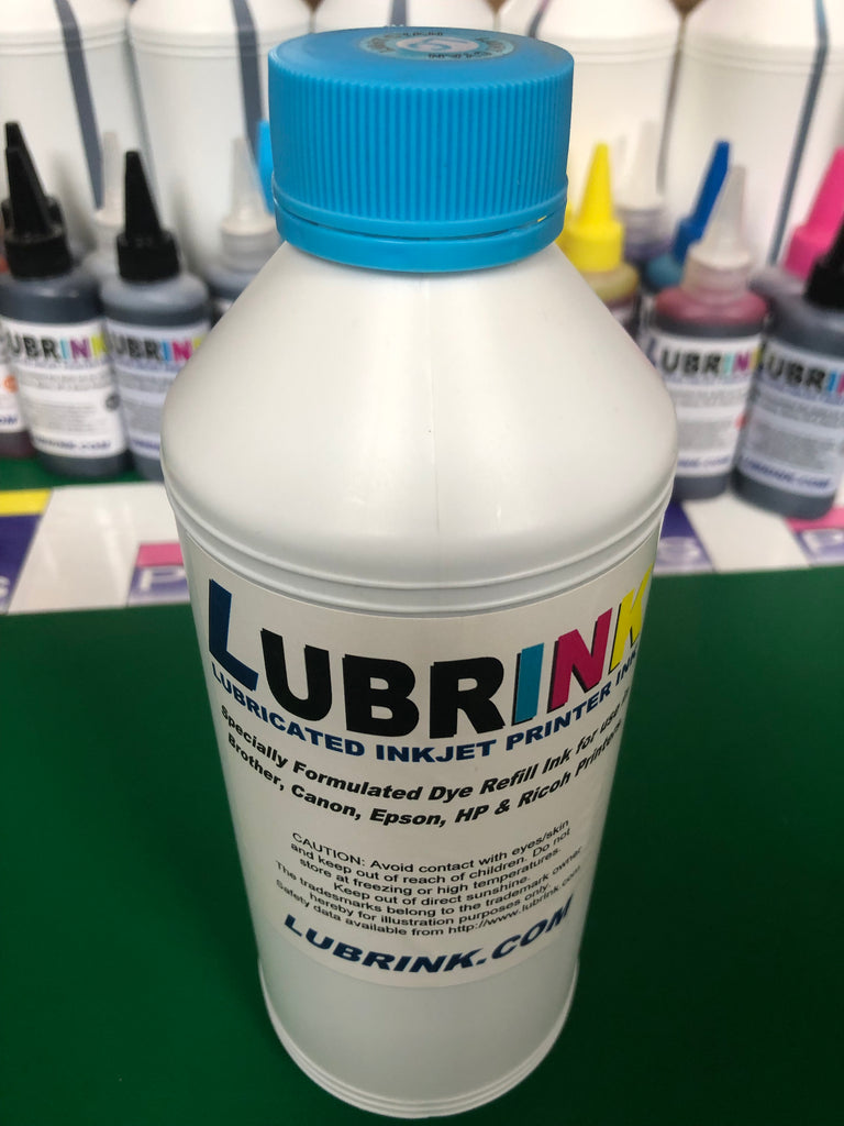 Litre Light Cyan Lubrink Printer Refill Ink
