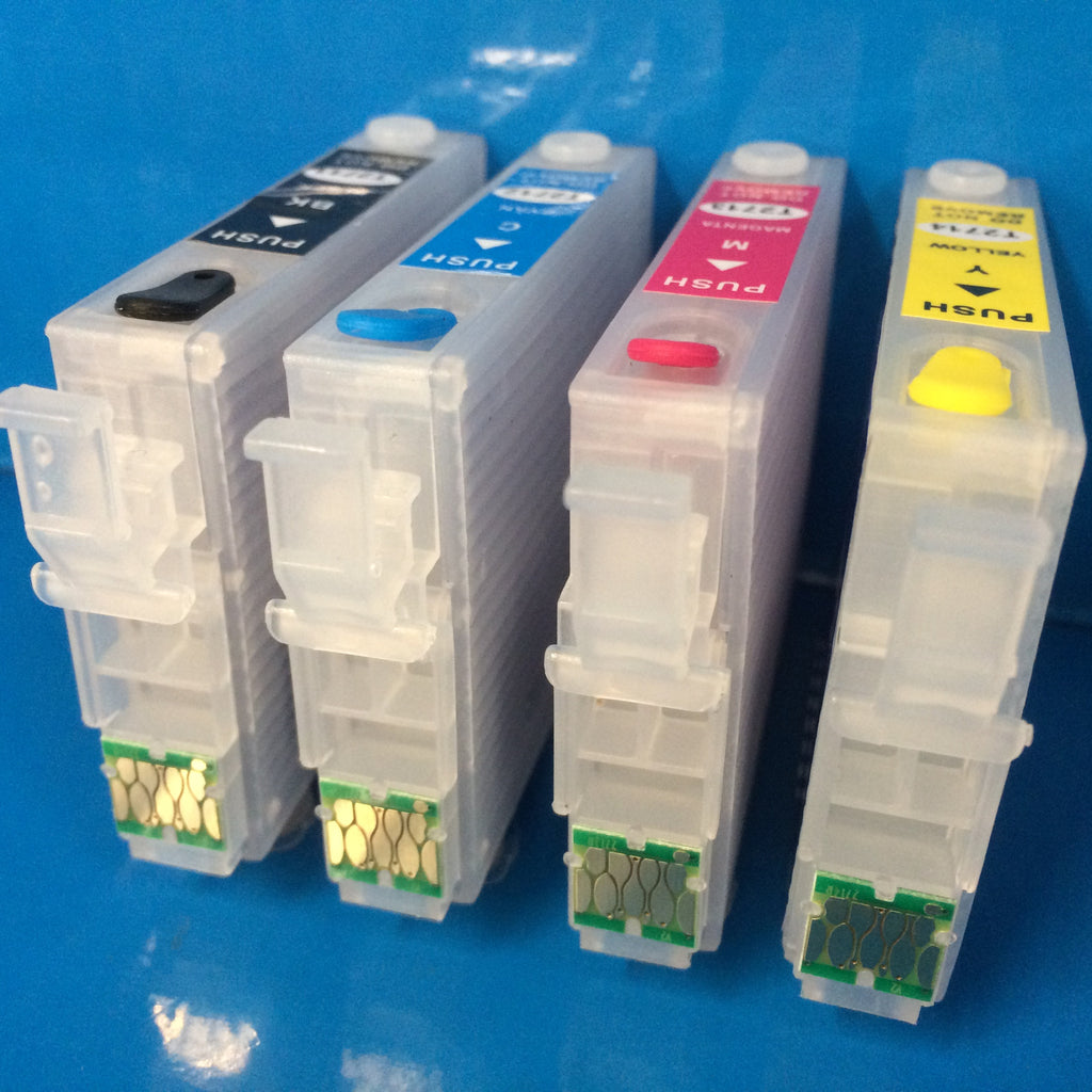 Epson 16/18/27 Series Refillable Ink Cartridge Refilling Instructions