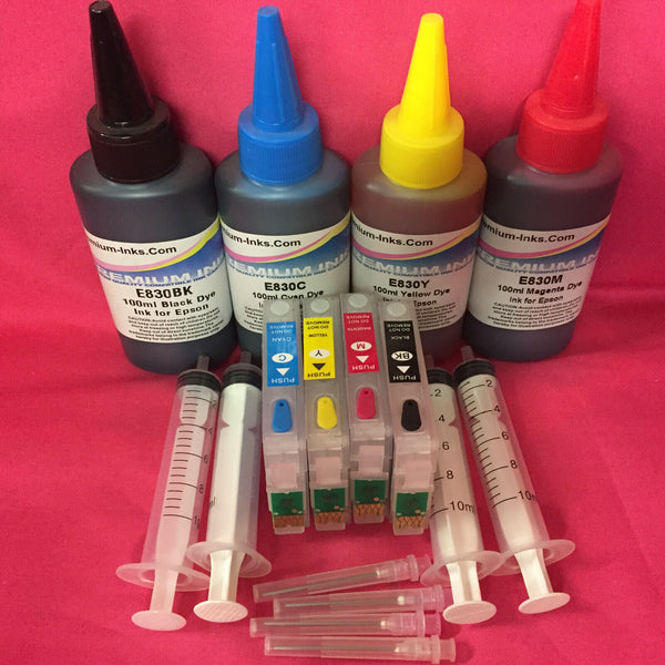Epson 18 xl Refill Kit 400ml Ink Refillable Cartridges