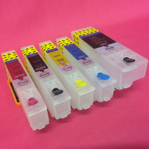 Epson XP625 XP700 XP720 Refillable Cartridges