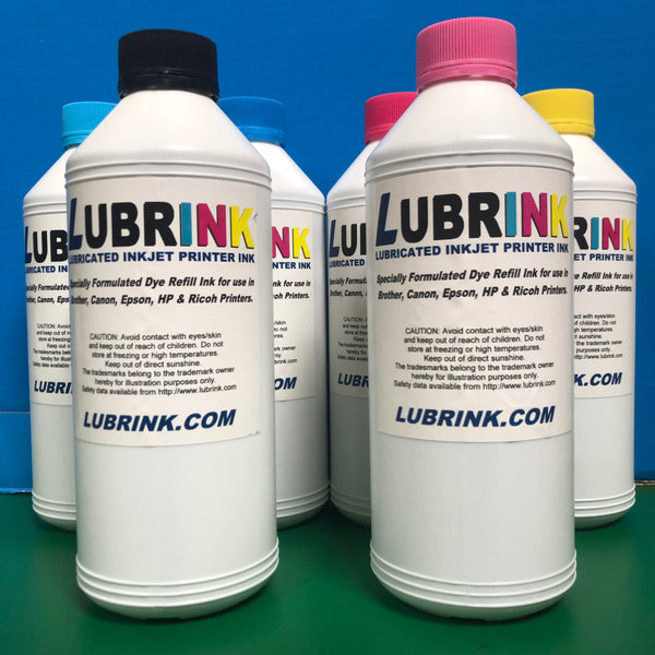 Lubrink Litre Bottles to refill 378 xl Cartridges 