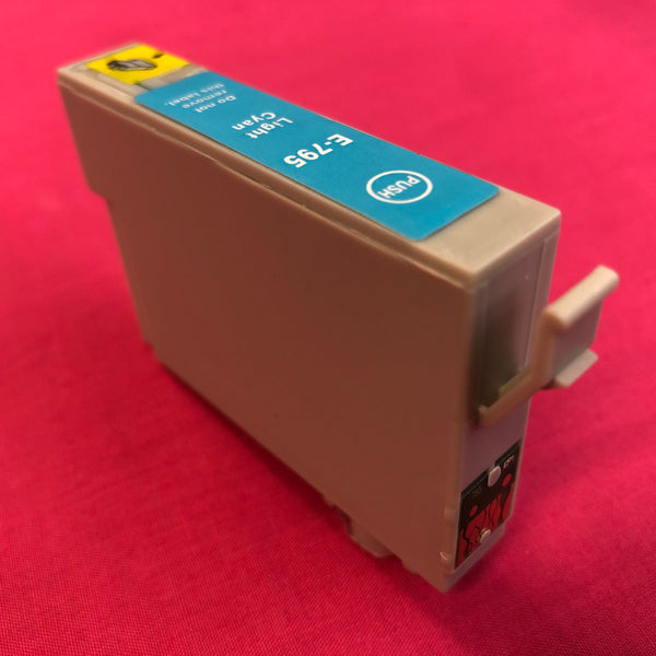 Compatible Epson T0795 Light Cyan Ink Cartridge