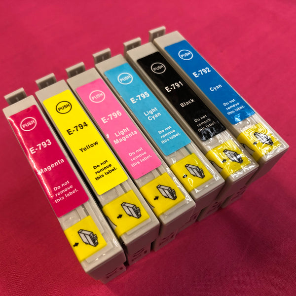 Compatible Epson Stylus Photo R 1400 1500 W Ink Cartridges