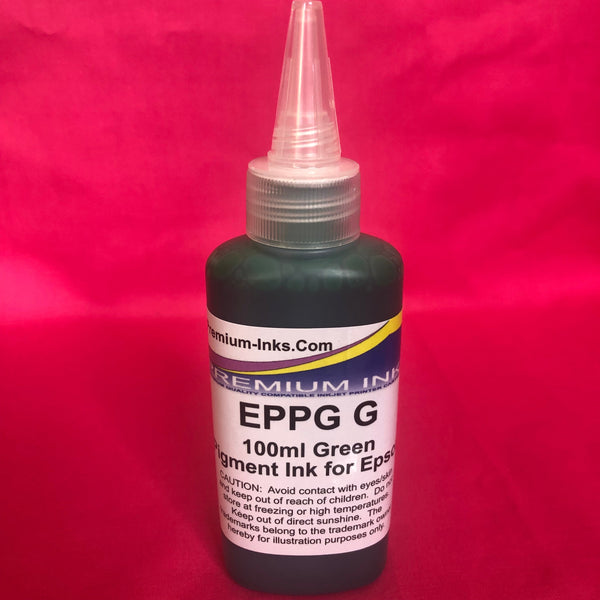 100ml Green Pigment Ink Epson