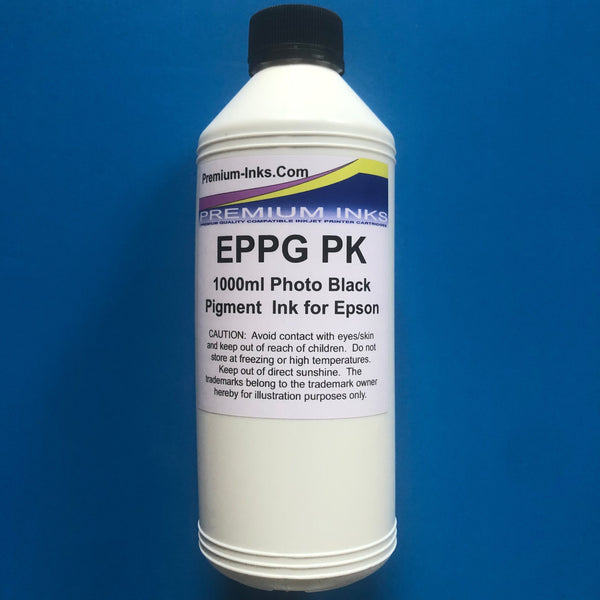 LITRE BOTTLES PIGMENT INK FOR EPSON STYLUS PRO 4880 7880 9880 PRINTER NON OEM