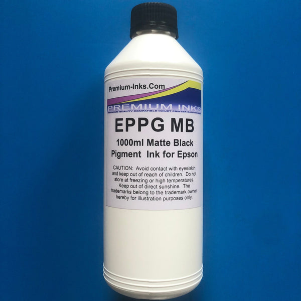 LITRE BOTTLES PIGMENT INK FOR EPSON STYLUS PRO 4880 7880 9880 PRINTER NON OEM