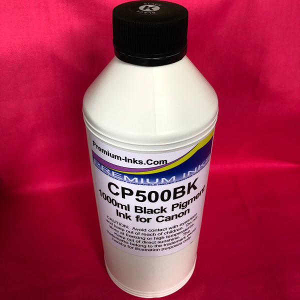 Pigment Black Refill Ink for Canon