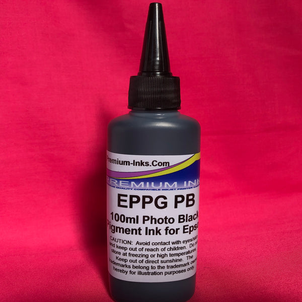 Photo Black Pigment Bottle 100ml Epson