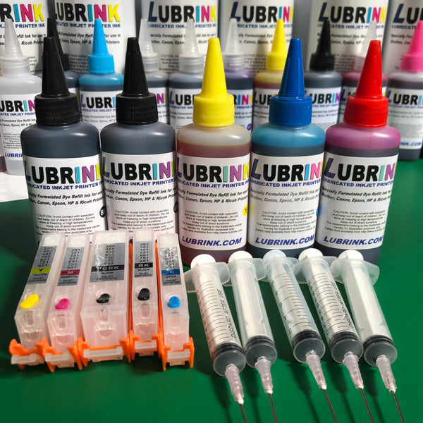 Canon 550 551 Refillable Cartridges Lubrink