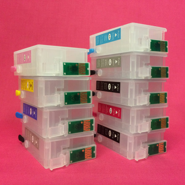 Epson T1574 T1575 T1576 Refillable Cartridges