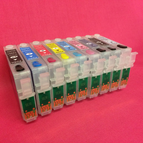 R2880 SET REFILLABLE EMPTY INK CARTRIDGE EPSON