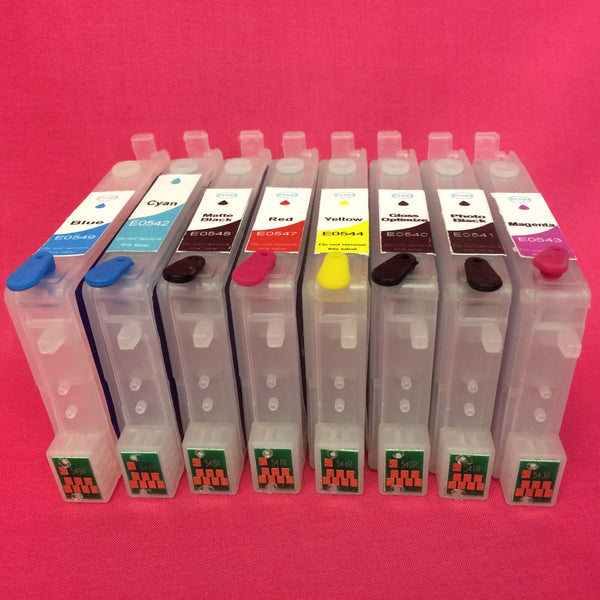 Epson R800 R1800 Refillable Cartridges