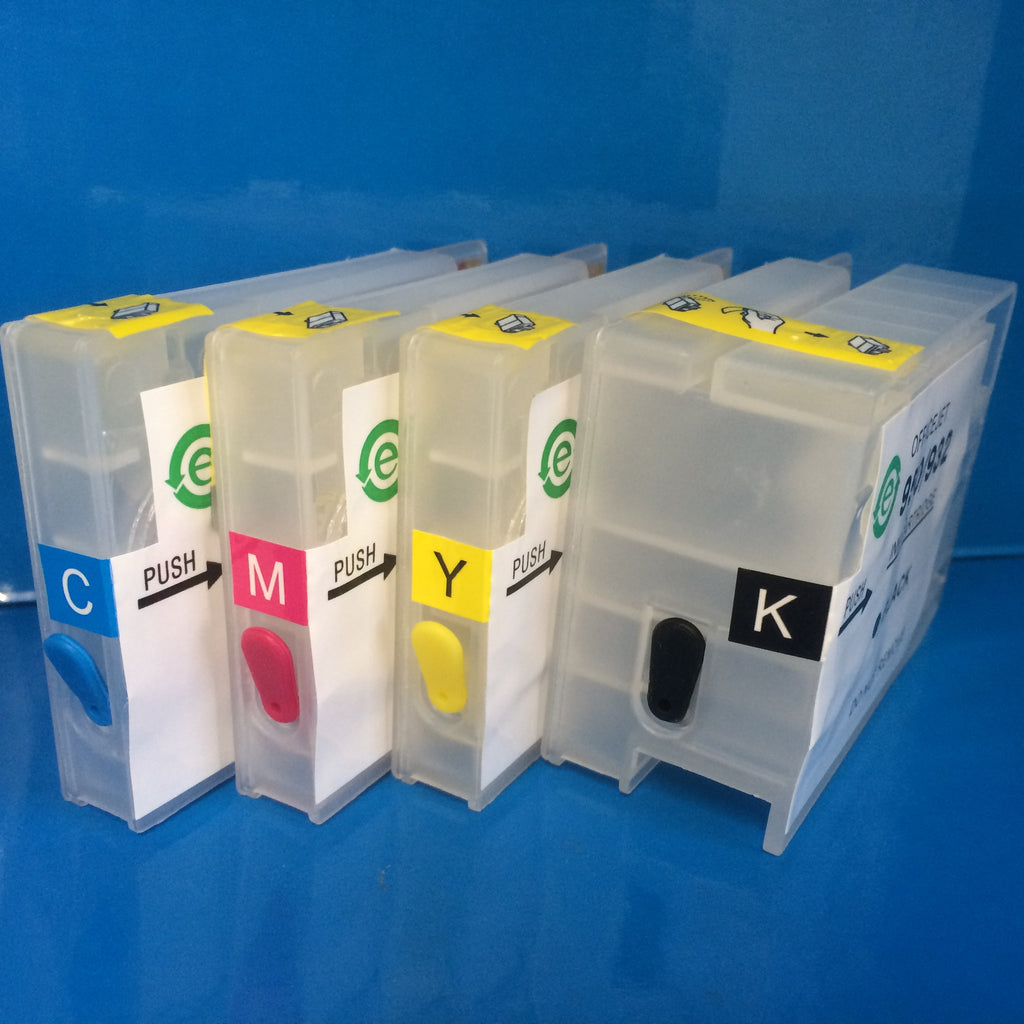 HP 950/951 REFILLABLE REFILL INK JET CARTRIDGES WITH ARC AUTO RESET CHIP FITTED!
