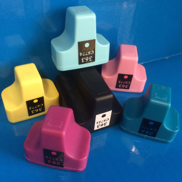 HP 363 Set Ink Cartridges (BK/C/M/Y/LC/LM)
