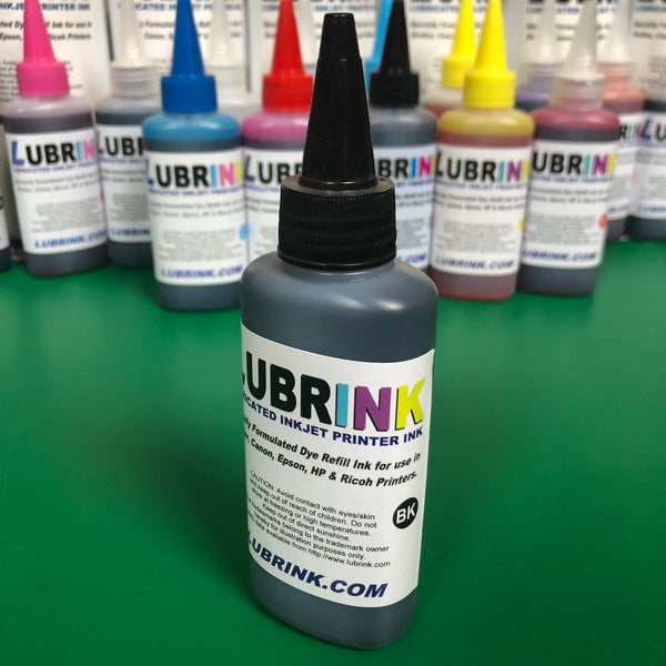 Black Lubrink Printer Ink 100ml