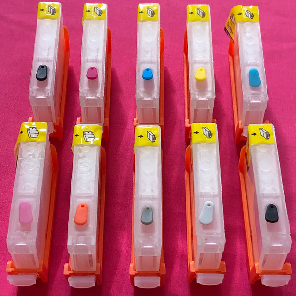 PIGMENT REFILL INK FOR CANON PIXMA PRO PRINTERS Non OEM Pro 300 10 s PFI 300