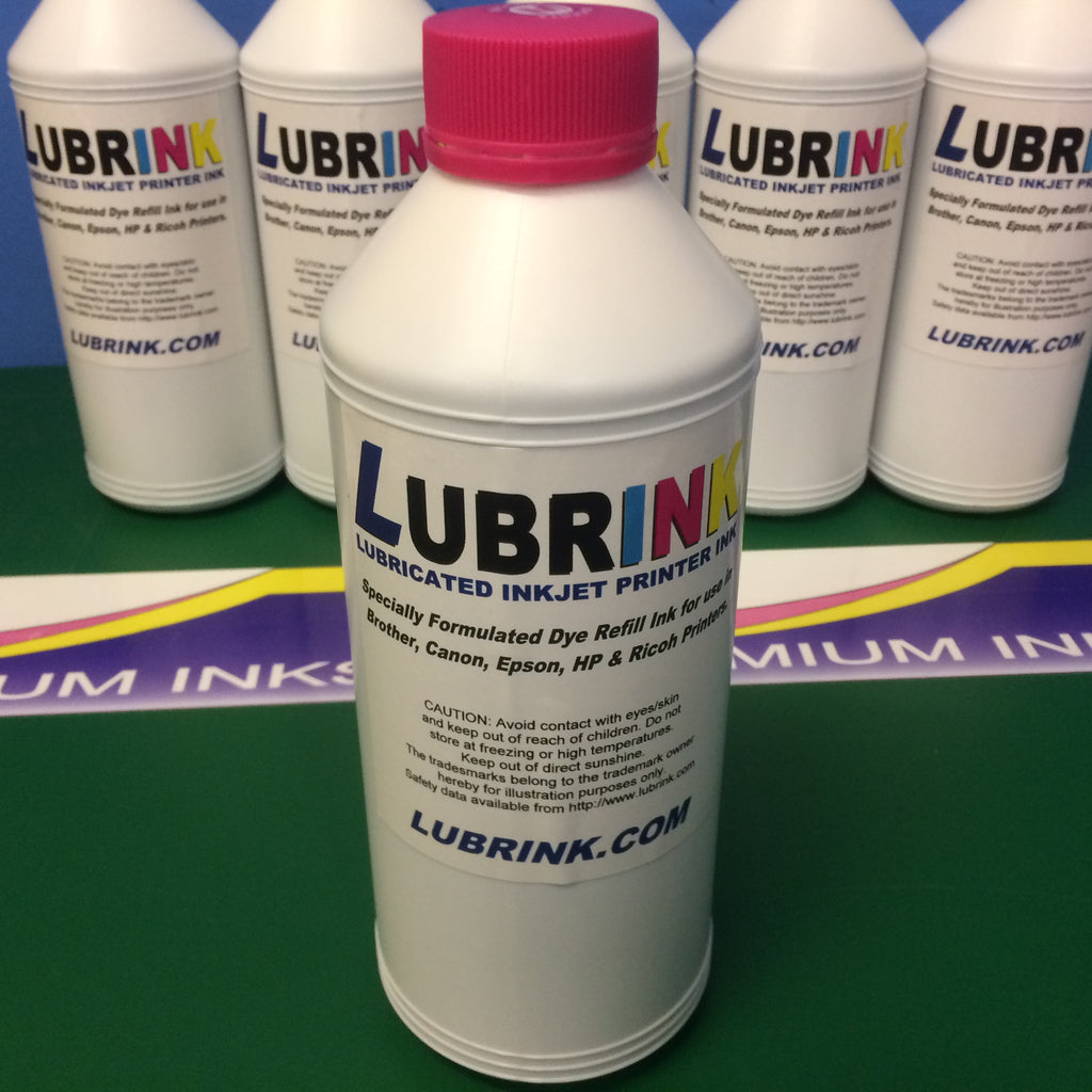 Litre Magenta Refill Ink by Lubrink