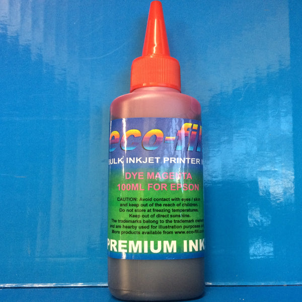 9X100ML ECO-FILL DYE REFILL INK FOR EPSON PHOTO R2400 R2880 R3000 R3880 PRINTERS