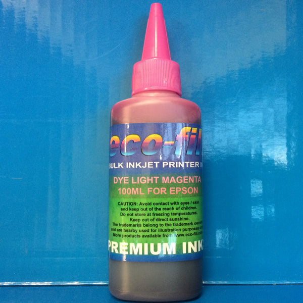 9X100ML ECO-FILL DYE REFILL INK FOR EPSON PHOTO R2400 R2880 R3000 R3880 PRINTERS