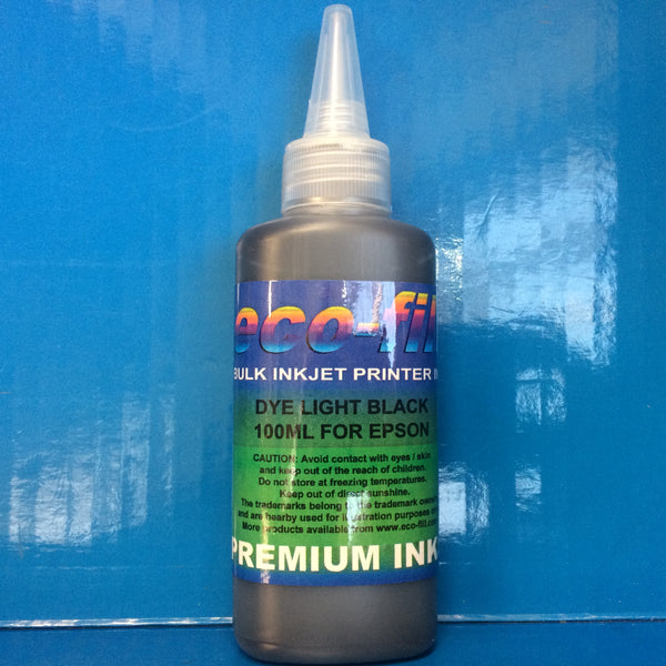 9X100ML ECO-FILL DYE REFILL INK FOR EPSON PHOTO R2400 R2880 R3000 R3880 PRINTERS