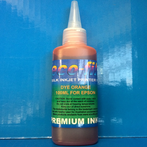 8X100ML ECO-FILL DYE REFILL INK FOR EPSON STYLUS PHOTO R1900 PRINTERS